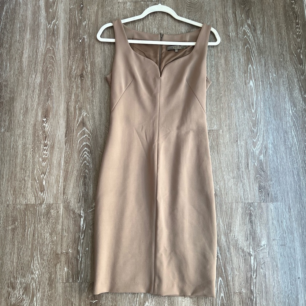 Space Style Concept Brown Form Fitting Dress Size… - image 7